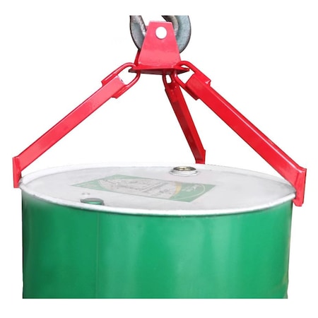 Pake Handling Tools Vertical Drum Lifter, 800 lb. Cap, 55 Gal Drum Capacity PAKDL04